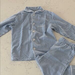 Striped Blue Kids Pajamas